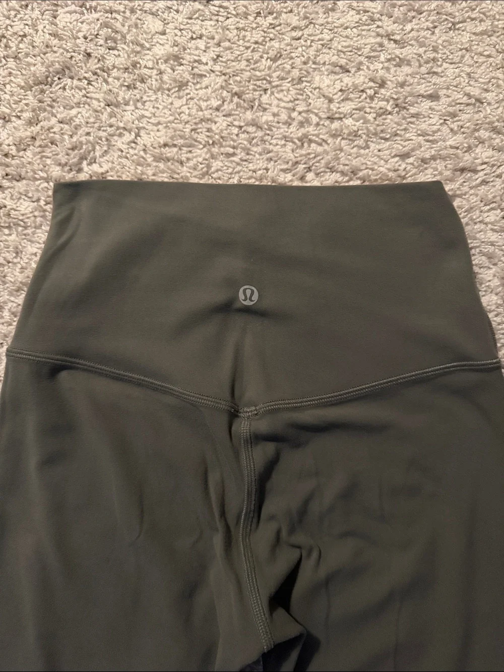 lululemon athletica Align 25” Olive Green Leggings